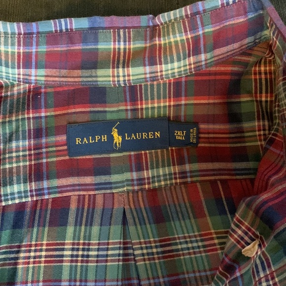 Polo by Ralph Lauren long sleeve buttoned shirt - Men’s size 2XLT - Gently Used - Picture 2 of 6